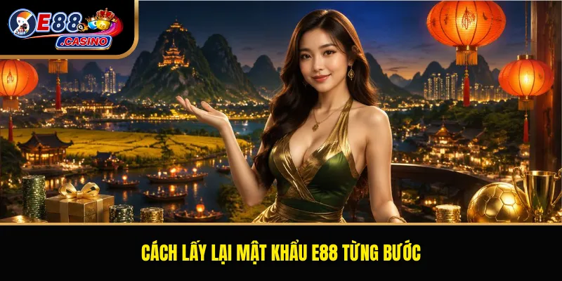 Cách lấy lại mật khẩu E88 từng bước