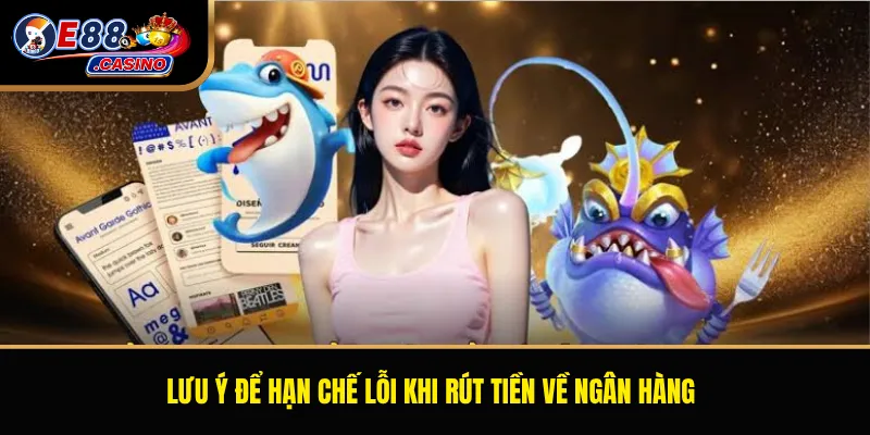 Lưu ý để hạn chế lỗi khi rút tiền về ngân hàng