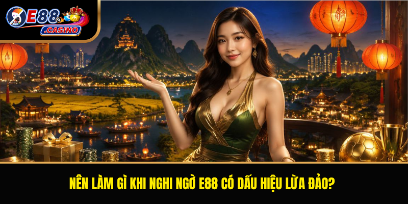 Nên làm gì khi nghi ngờ E88 có dấu hiệu lừa đảo?