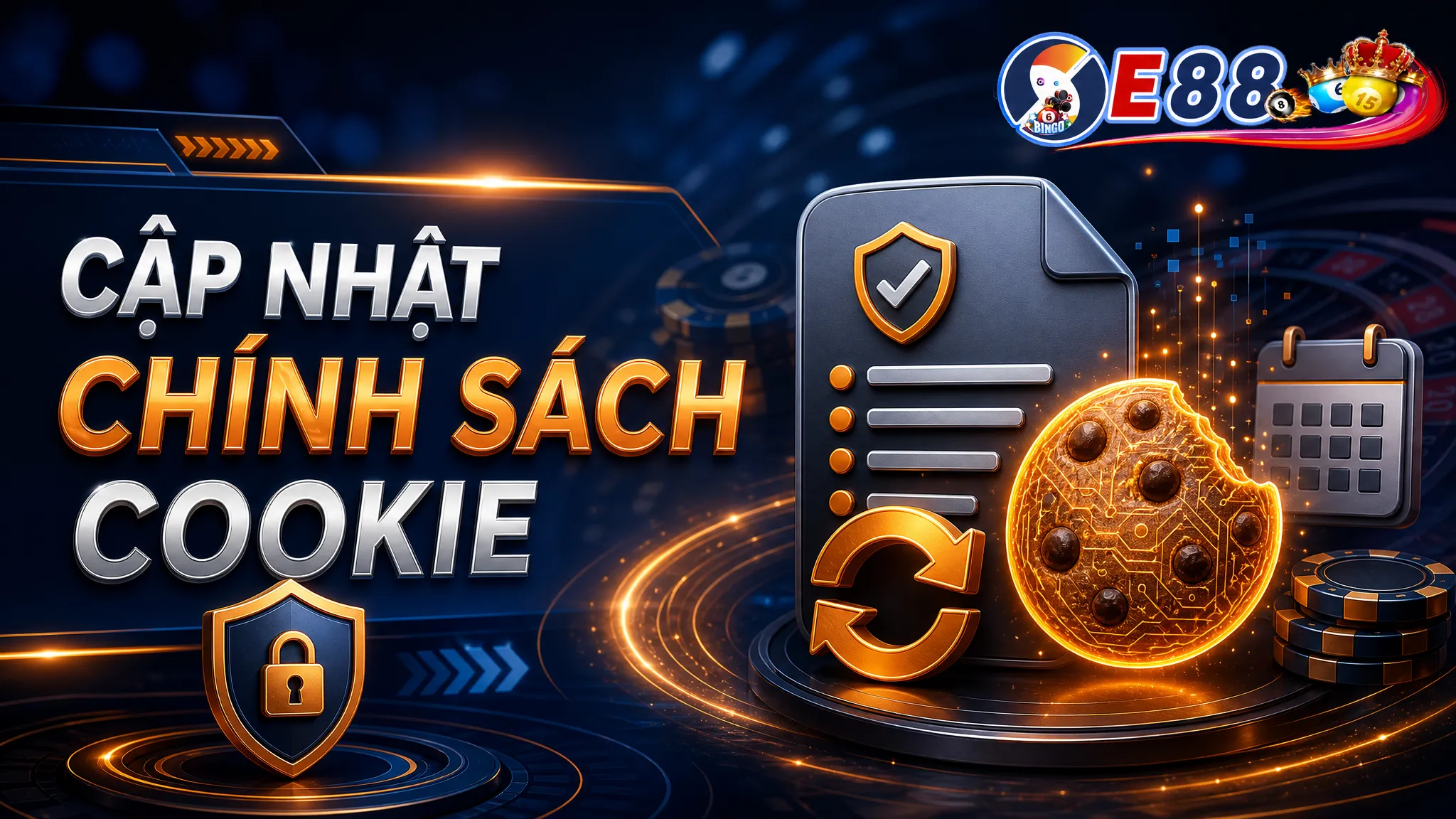 Cập nhật chính sách cookie