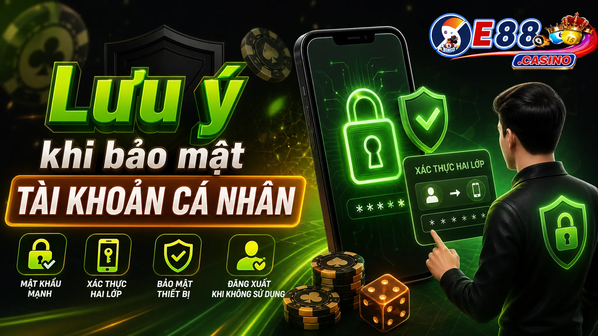 Lưu ý khi bảo mật tài khoản cá nhân