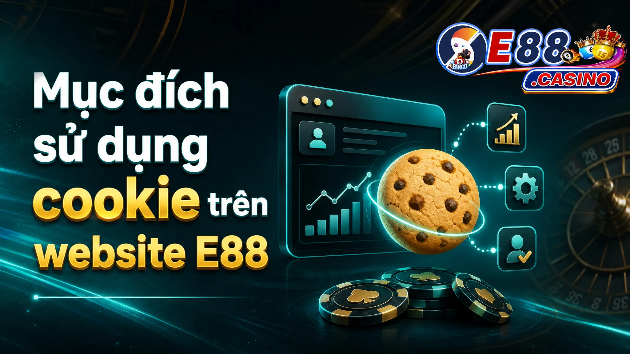 Mục đích sử dụng cookie trên website E88